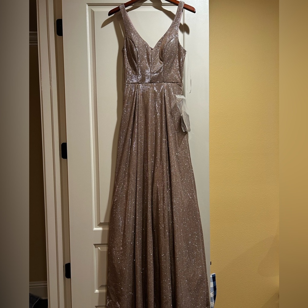 B SMART SPARKLY BALL GOWN with mask
